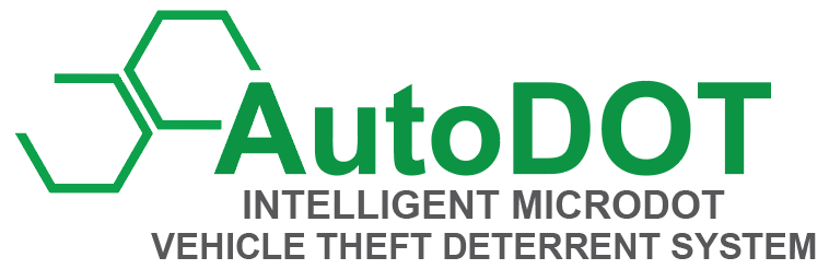 AutoDOT — intelligent microdot vehicle theft deterrent system