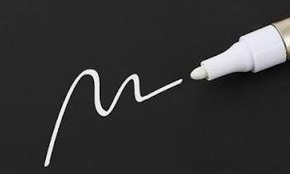 White marker pen used to test genuine proDOC